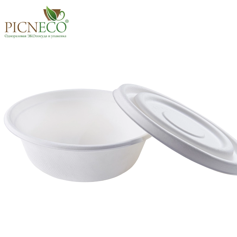 товар Миска 500 мл из целлюлозы, белая MS122